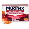 Mucinex Maximum Strength Pain, Headache & Mucus Congestion Medicine, 20.0 ea
